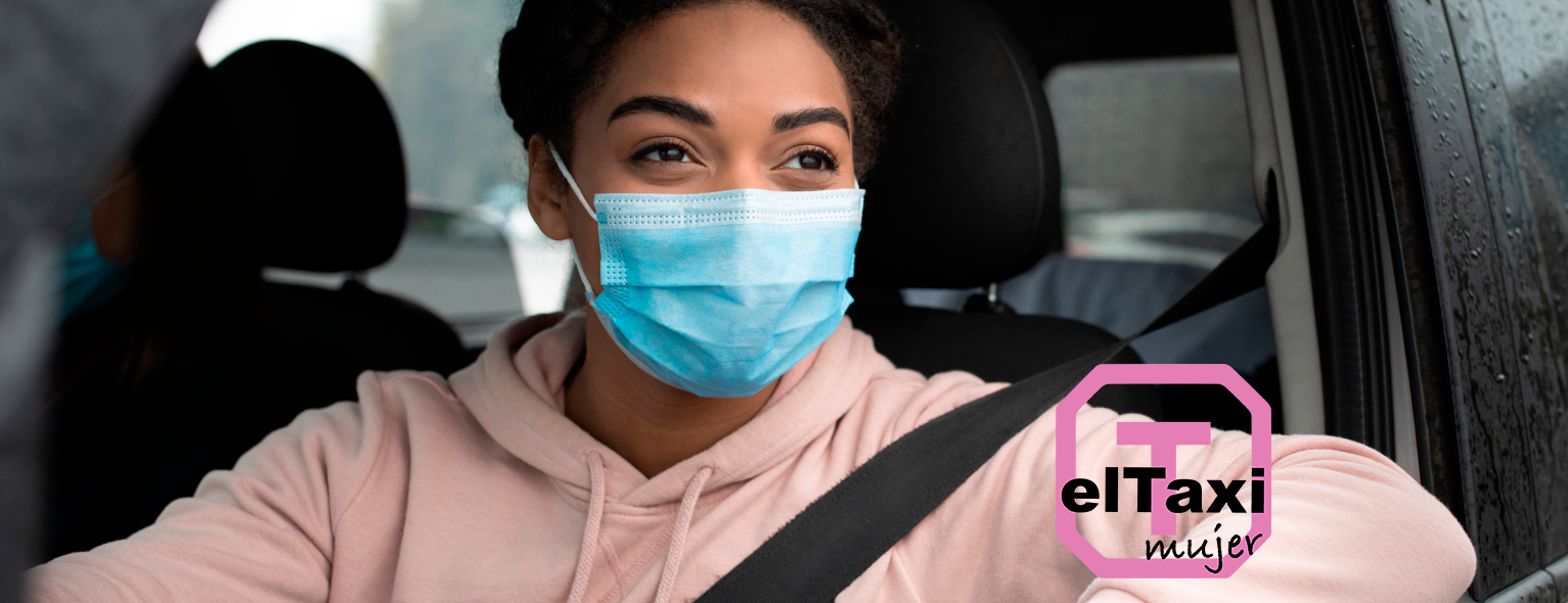 mujer taxista