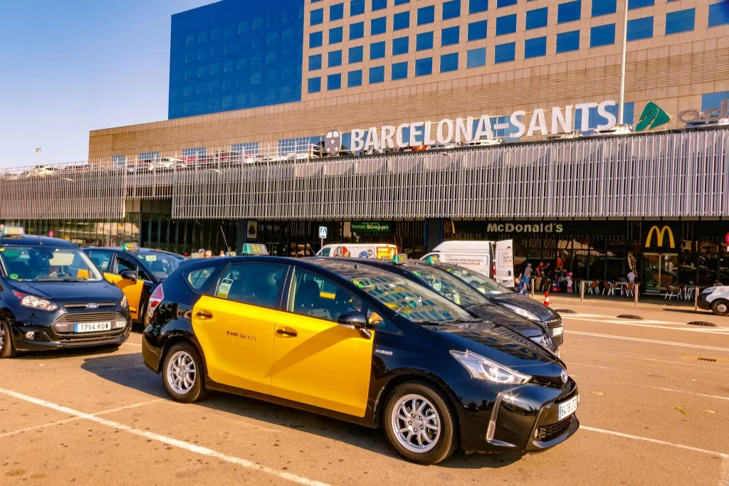taxi barcelone