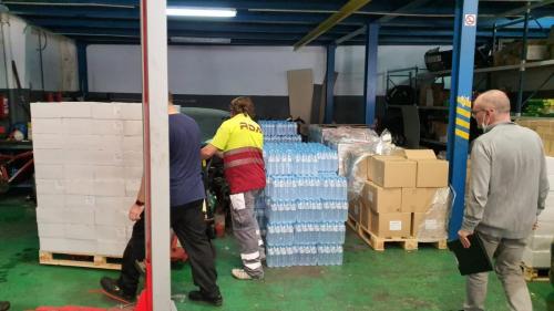 Almacén Logístico C/Santander 71 - Taxis Solidarios Sanitarios